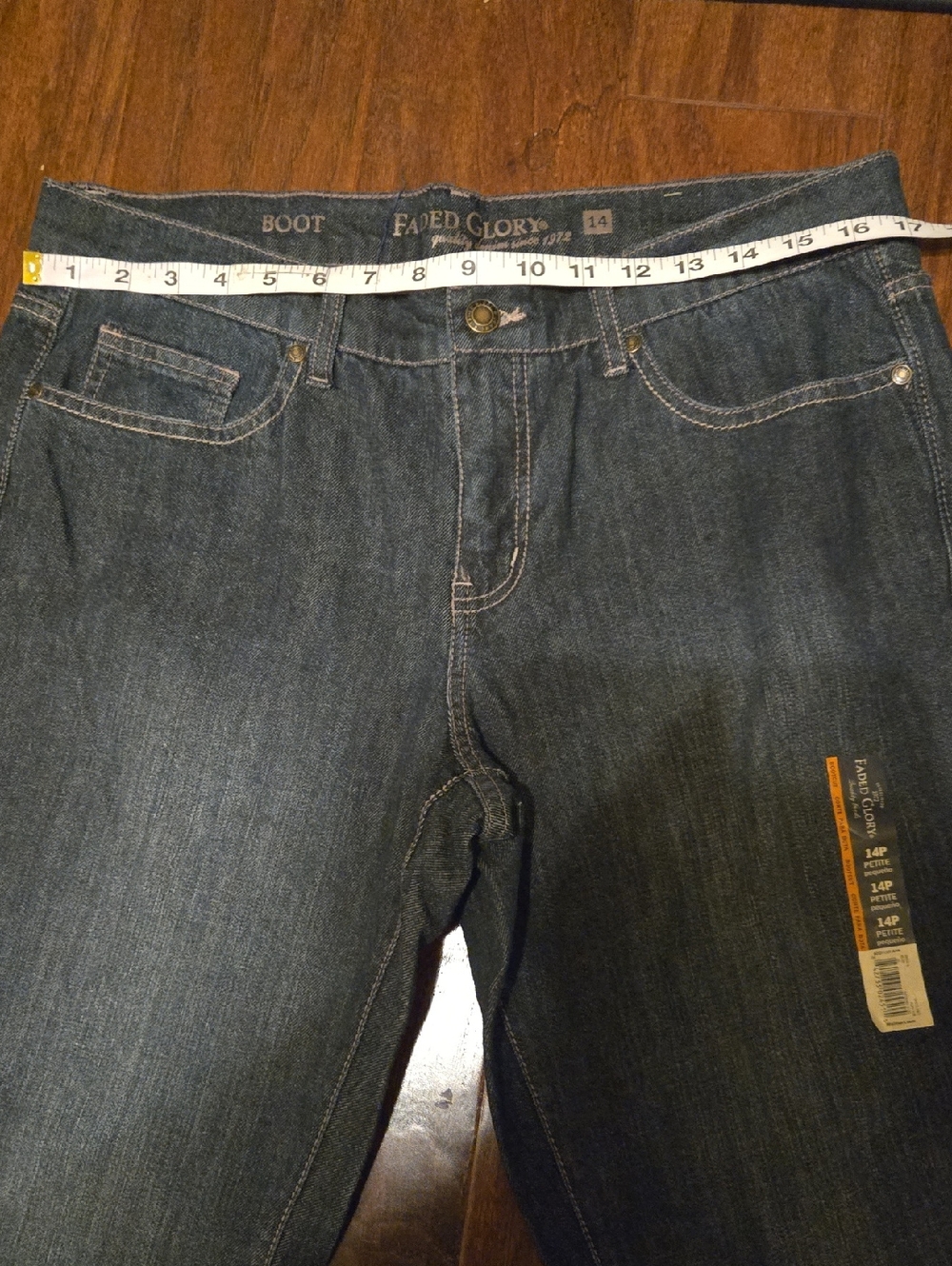 Faded Glory Boot Cut Jeans - Picture 5 of 8